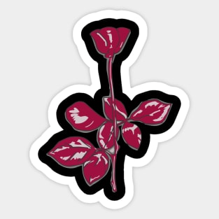 Depeche Mode Rose Sticker